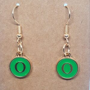 ‼️B2G1 O Initial Earrings, New